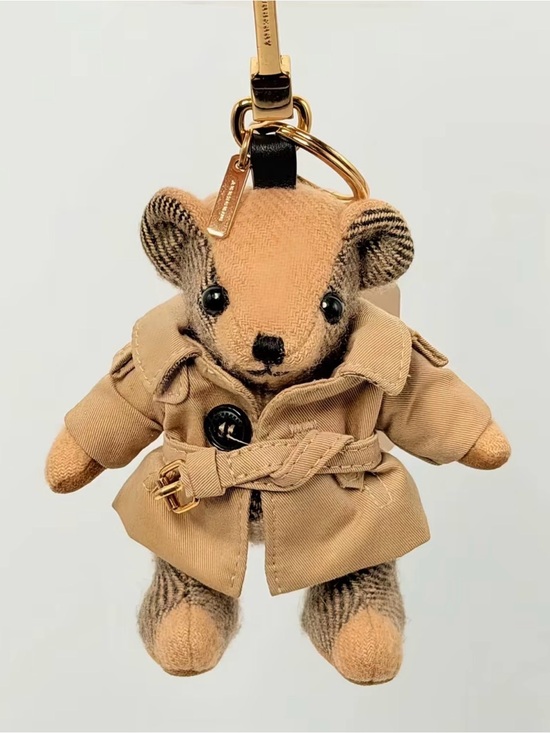 Burberry Accessories - Burberry Thomas the Bear Trench Coat bag charm with Gold Hardware